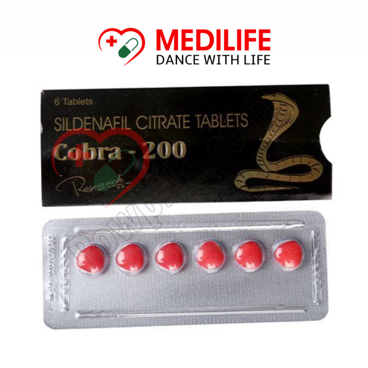 Cobra 200 Mg Tablets UK Delivery