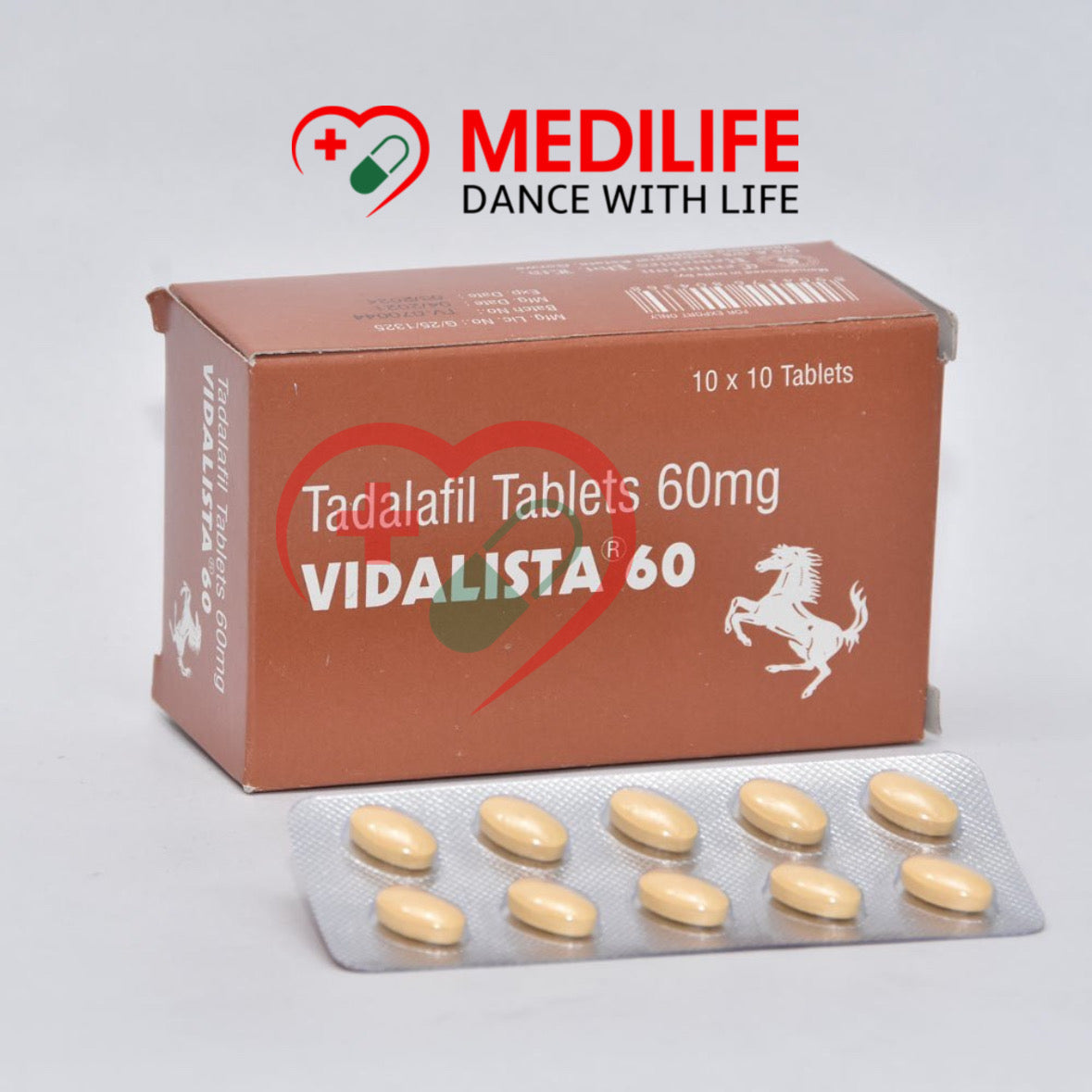 Vidalista 60mg – Tadalafil 60mg Tablets