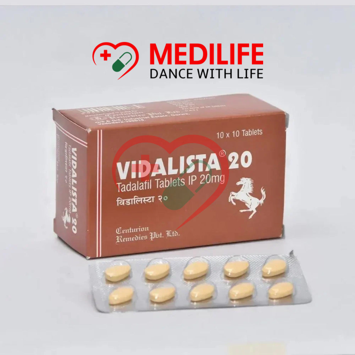 Vidalista 20mg – Tadalafil 20mg Tablets