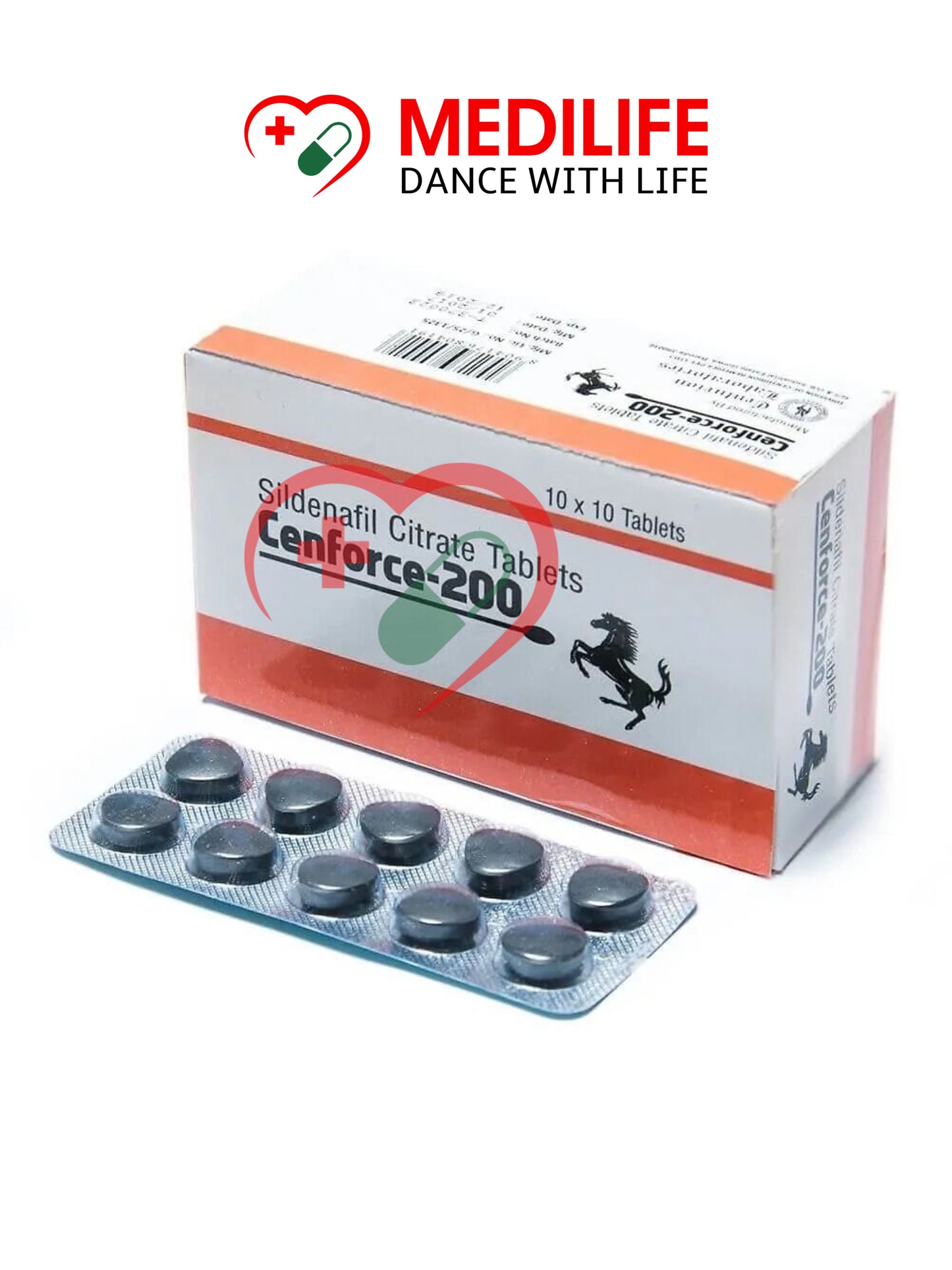 Cenforce 200mg – Sildenafil Citrate 200mg Tablets