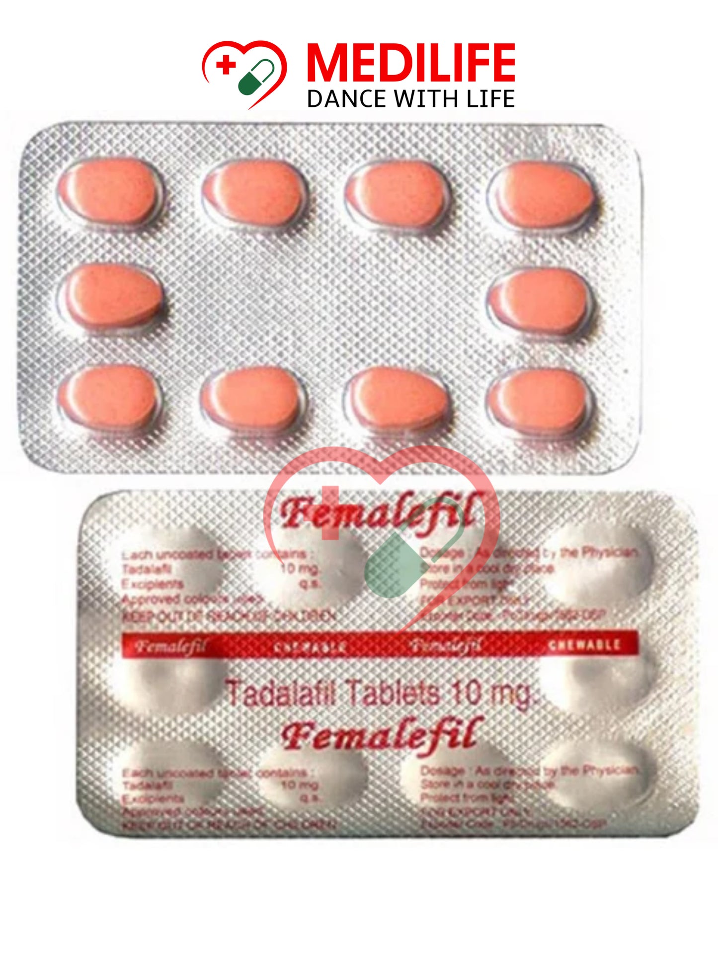 Femalefil 10mg – Tadalafil 10mg Tablets