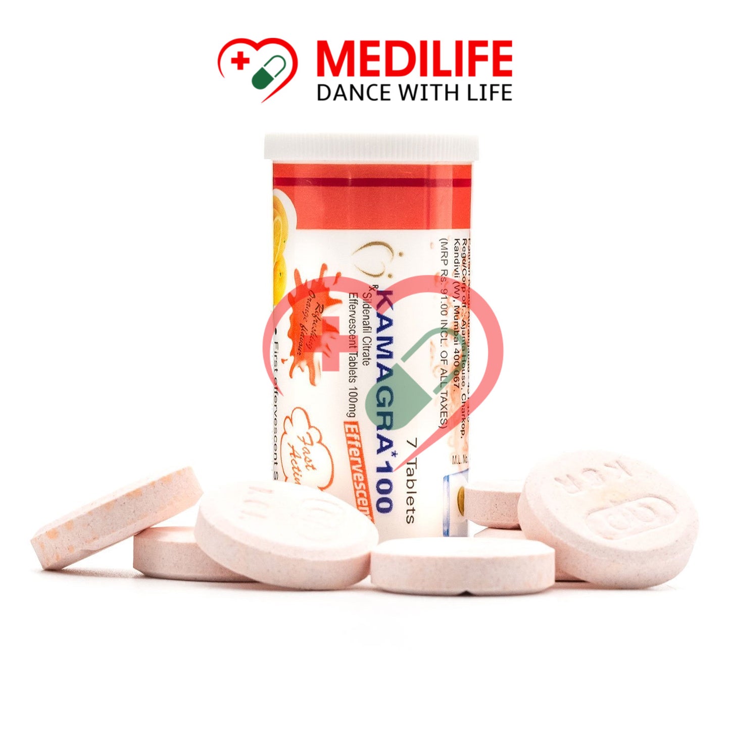 Kamagra Gold 100mg – Sildenafil Sitrate 100mg Tablets