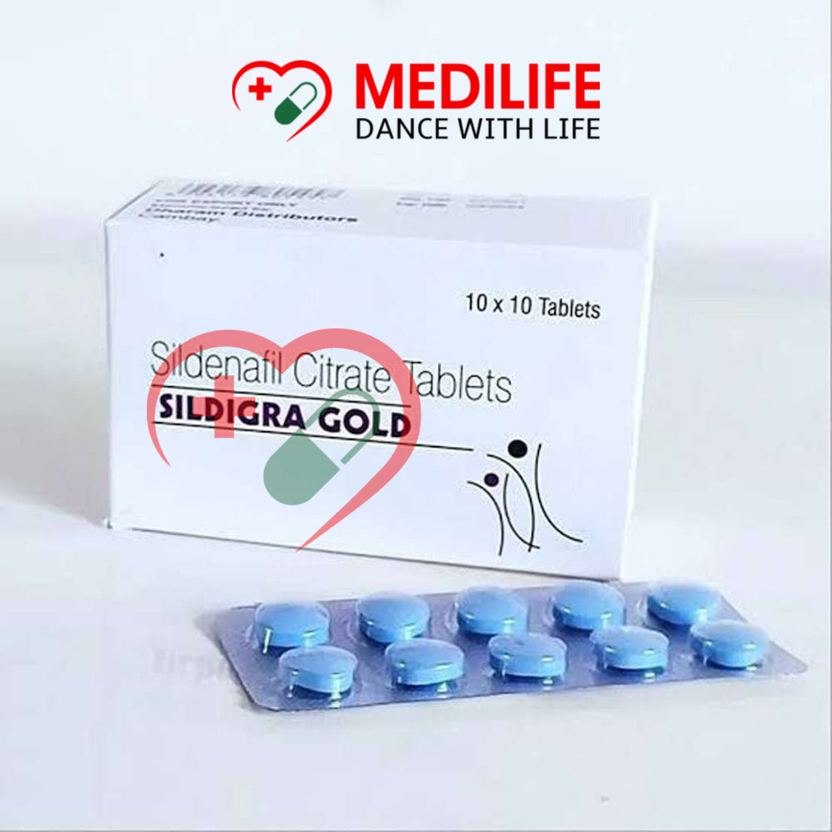 Sildigra Gold 200 – Sildenafil Citrate 200mg Tablets