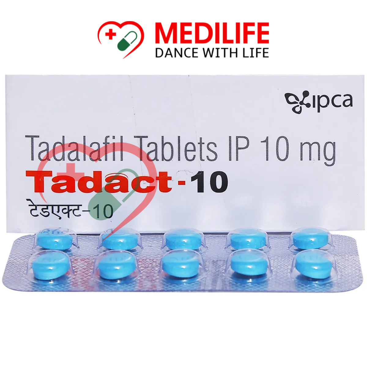 Tadact 10 Mg – Tadalfil 10mg Tablets