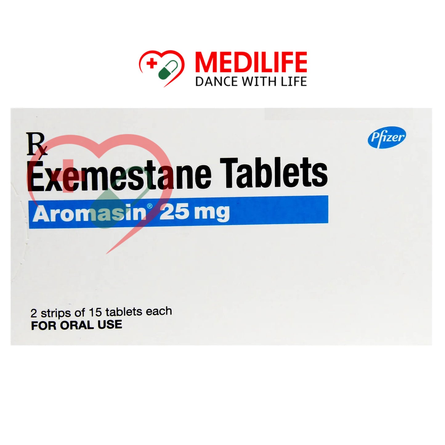 Aromasin Exemestane 25 Mg Tablets