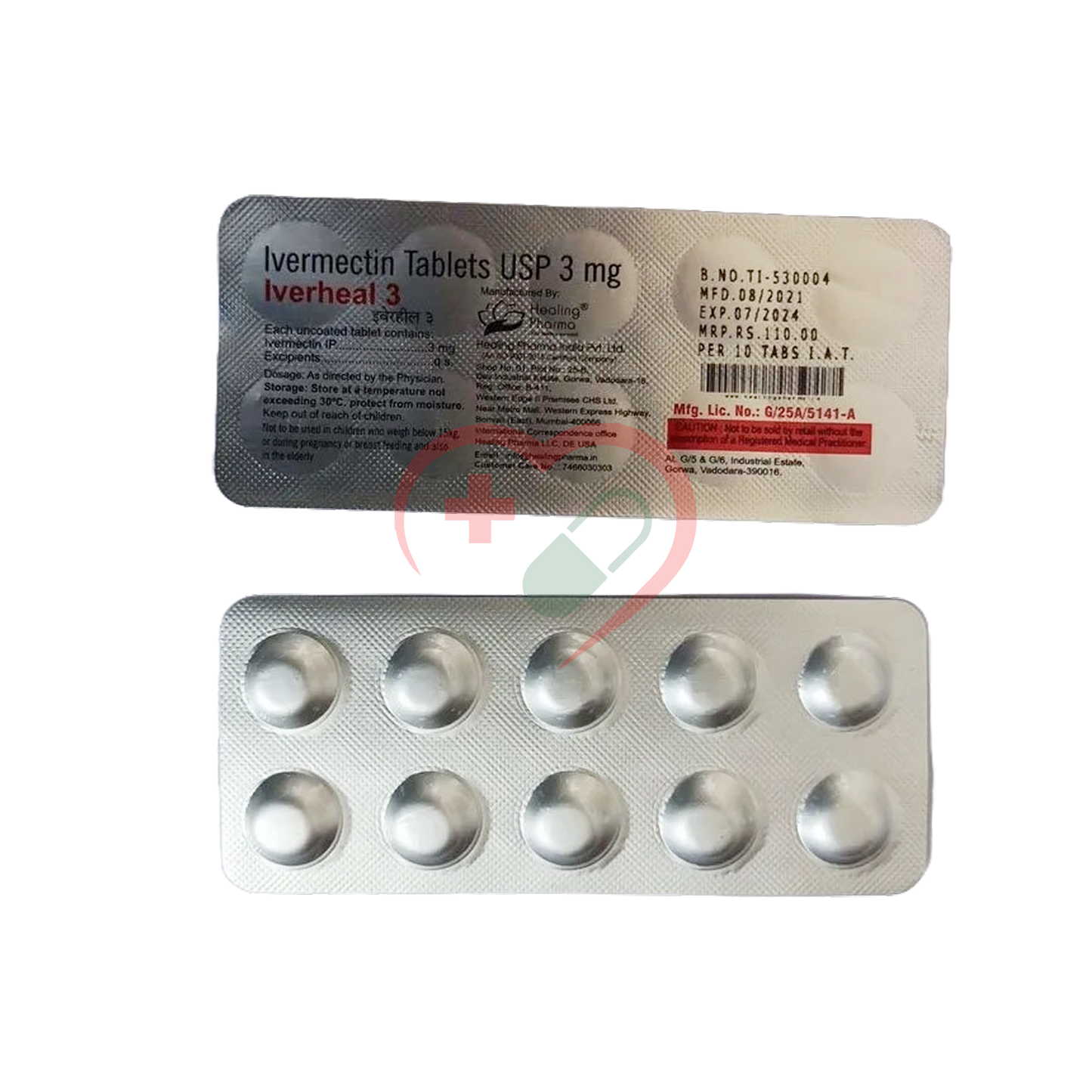 Iverheal 3 – Ivermectin 3mg Tablets