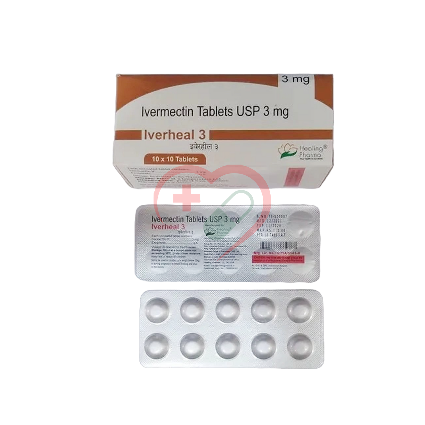 Iverheal 3 – Ivermectin 3mg Tablets