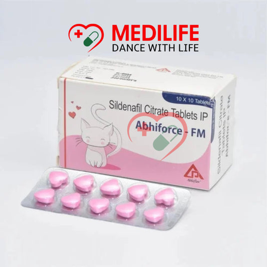 Sildenafil Citrate 100mg – Abhiforce FM Tablets