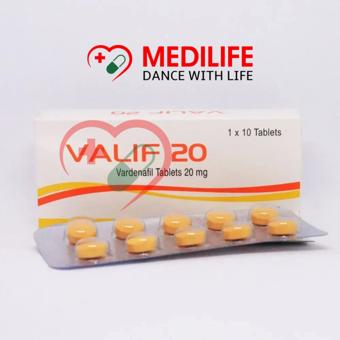 Valif 20 – Vardenafil 20mg Tablets
