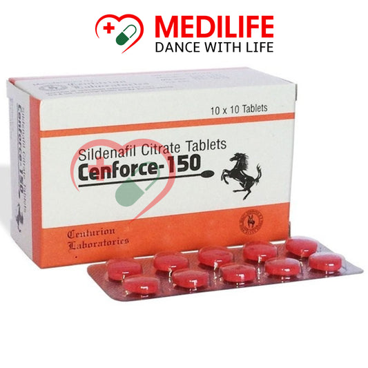 Cenforce 150mg – Sildenafil Citrate 150mg Tablets