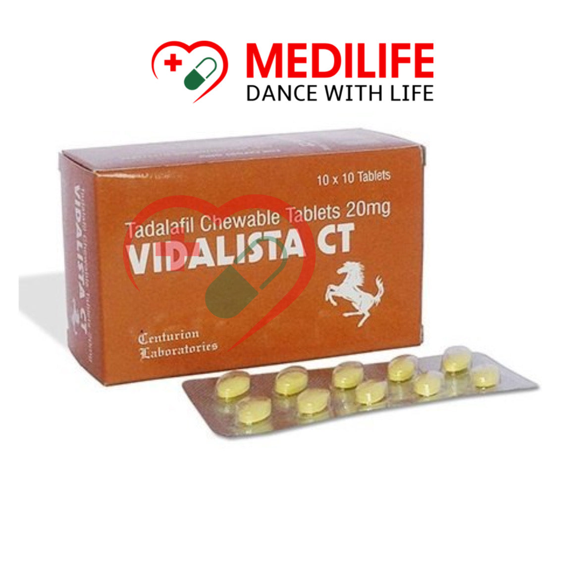Vidalista CT 20 – Tadalafil 20mg Tablets