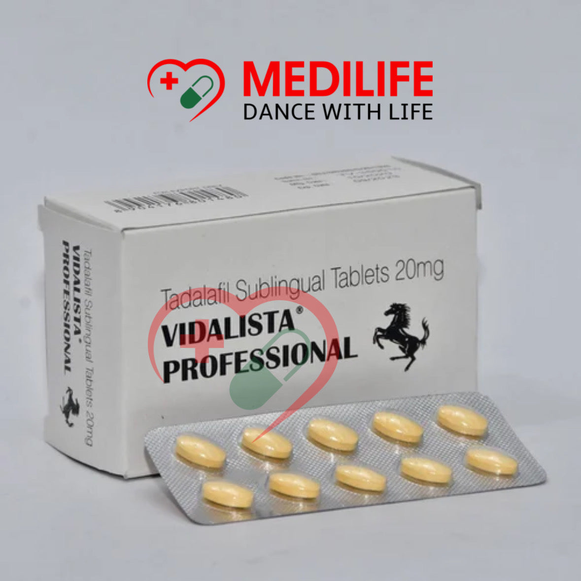 Vidalista Professional 20 – Tadalafil 20mg Tablets