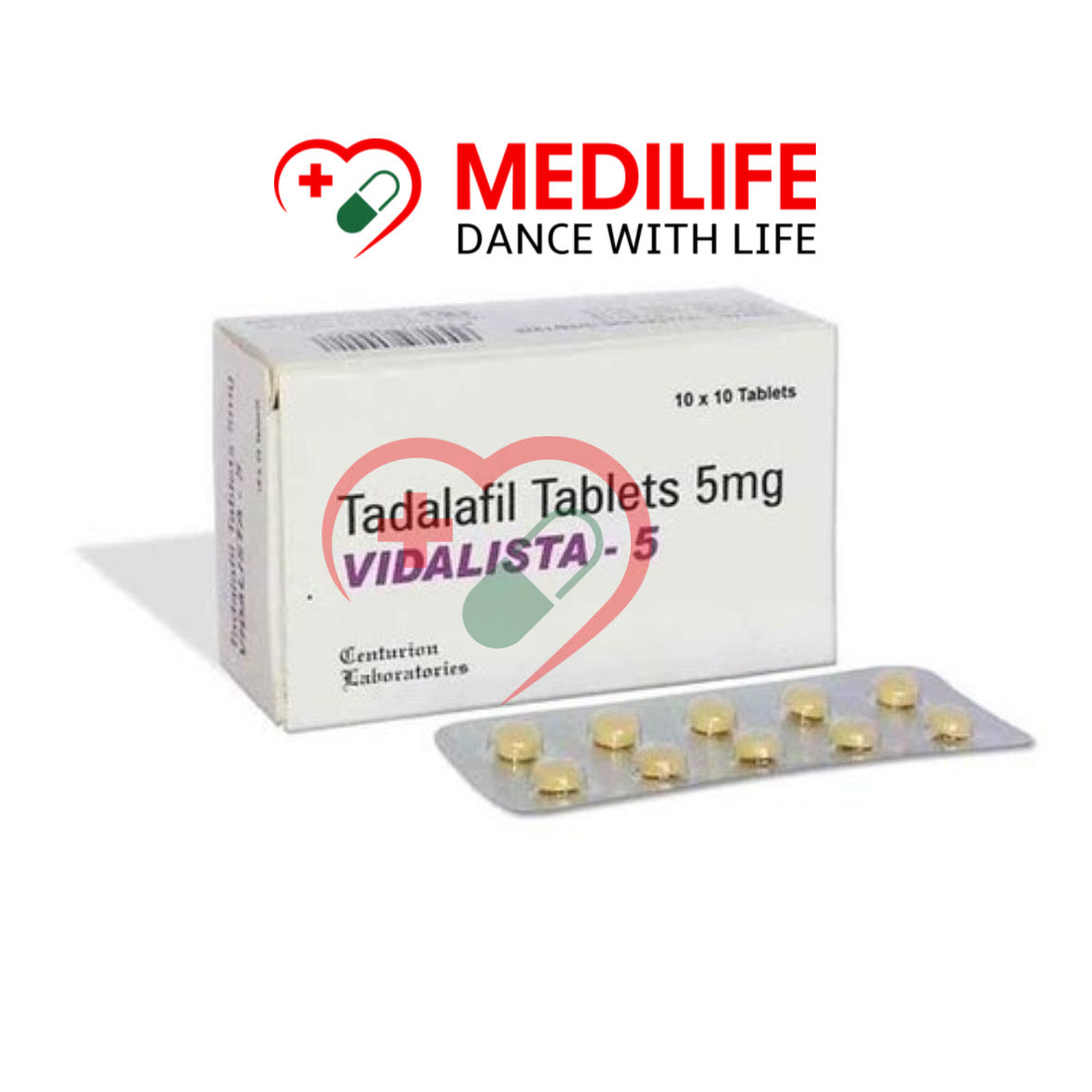 Vidalista 5mg – Tadalafil 5mg Tablets