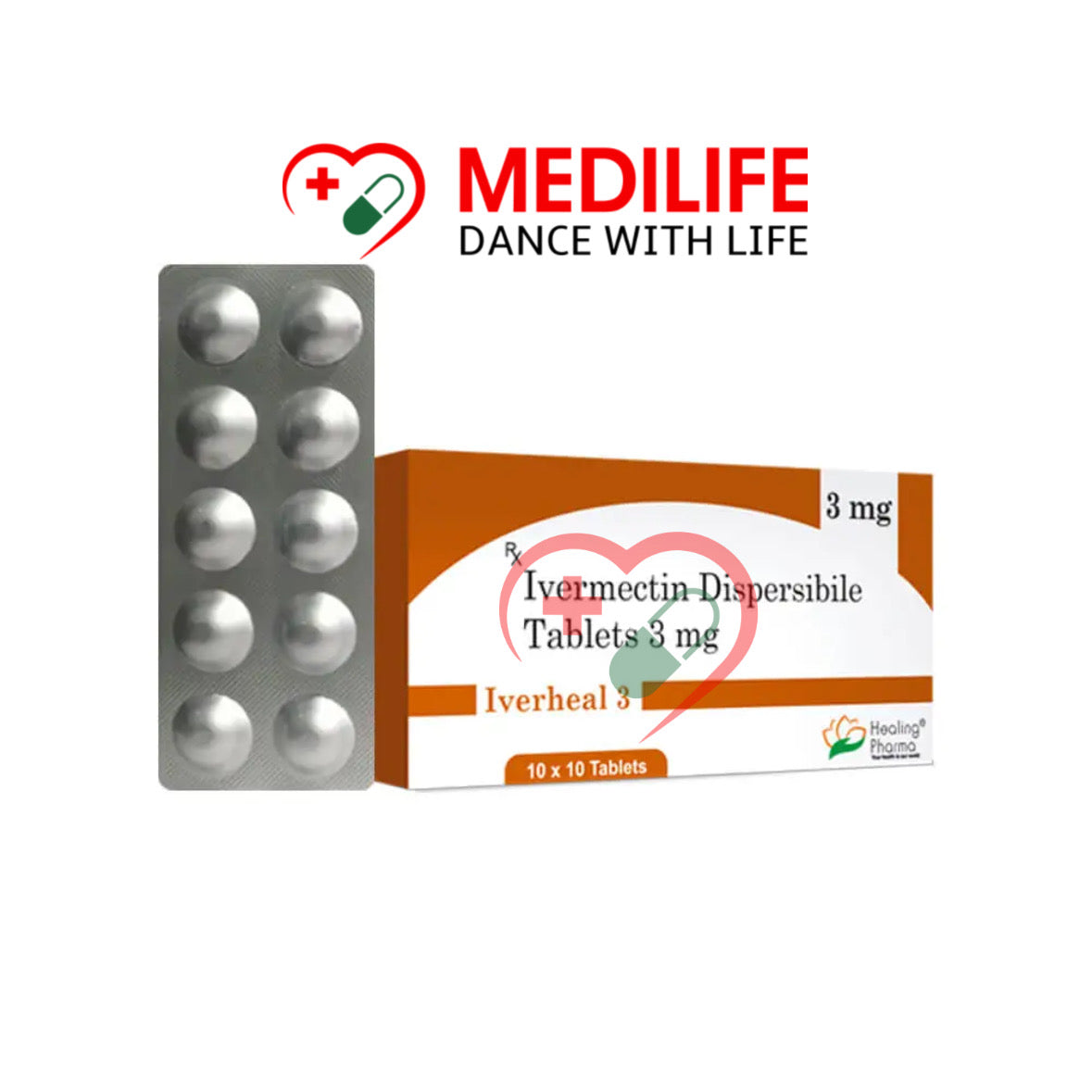 Iverheal 3 – Ivermectin 3mg Tablets