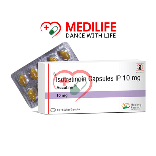 Isotretinoin 10mg – Accufine 10mg Tablets