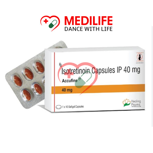 Isotretinoin 40mg – Accufine 40mg Capsules