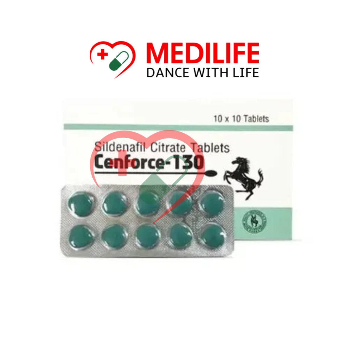 Cenforce 130mg – Sildenafil Citrate130mg Tablets
