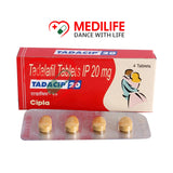 Tadalafil 20mg – Tadacip 20 Tablets