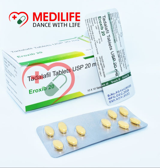 Tadalafil 20Mg Tablets – Eroxib 20