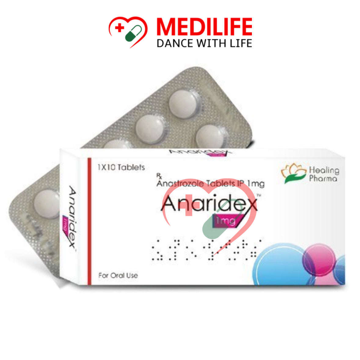 Anastrozole 1mg Tablet