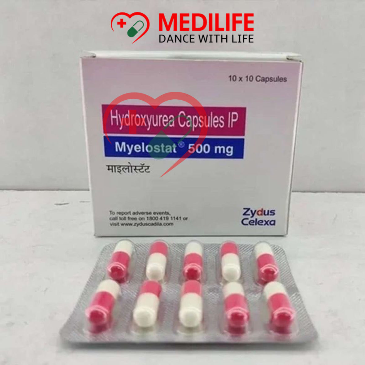 Myelostat Hydroxyurea 500 Mg Capsule