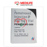 Pemetrexed 500 Mg Injection – Pemetero 100