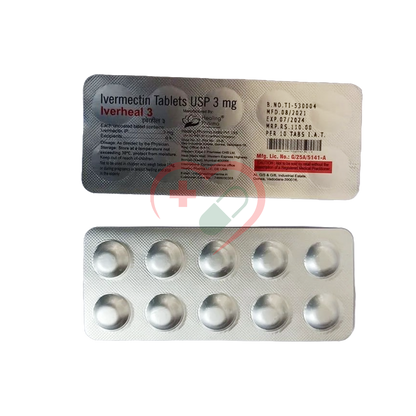Iverheal 3 – Ivermectin 3mg Tablets