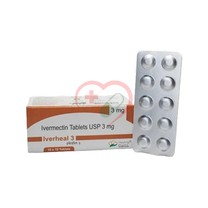 Iverheal 3 – Ivermectin 3mg Tablets